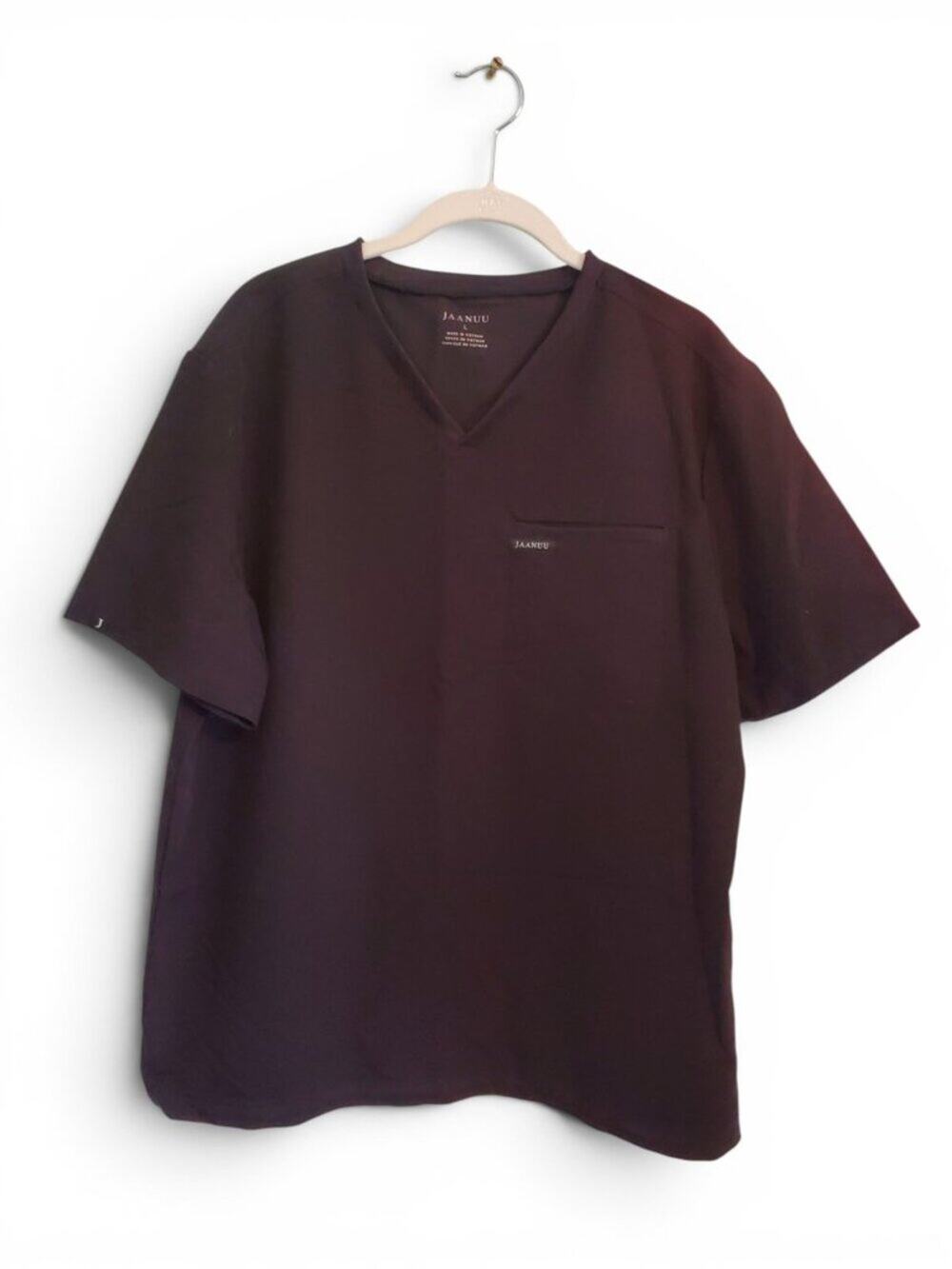 Jaanuu Black Women's Scrub Top Size Large